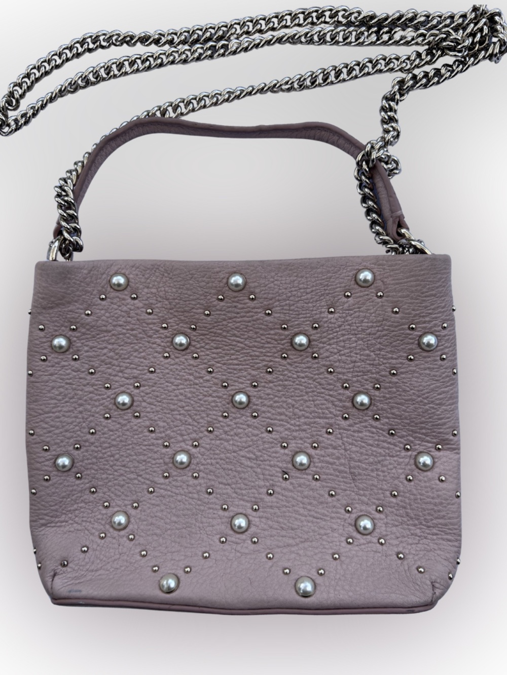 Kate Spade Pink Blush Leather Hayes Street Pearl Ellery Crossbody Bag
